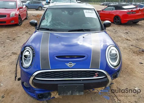 2021 Mini Cooper Cooper S из США, поврежденный, VIN WMWXU9C00M2N60370